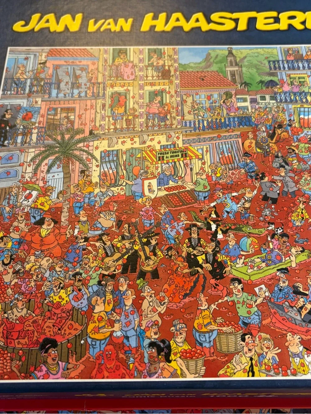 Jan Van Haasteren la tomatina puzzle 1000 pieces